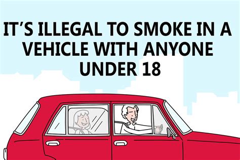 law on smoking in company vehicles